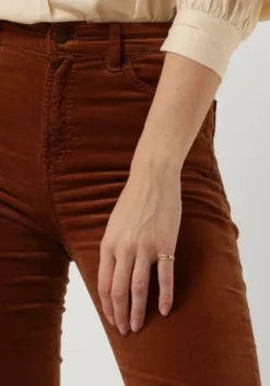 DAMES 7 FOR ALL MANKIND e flared broek lisha velvet caramel