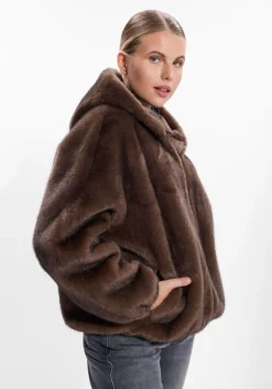 DAMES ALTER EGO e faux fur jas jada