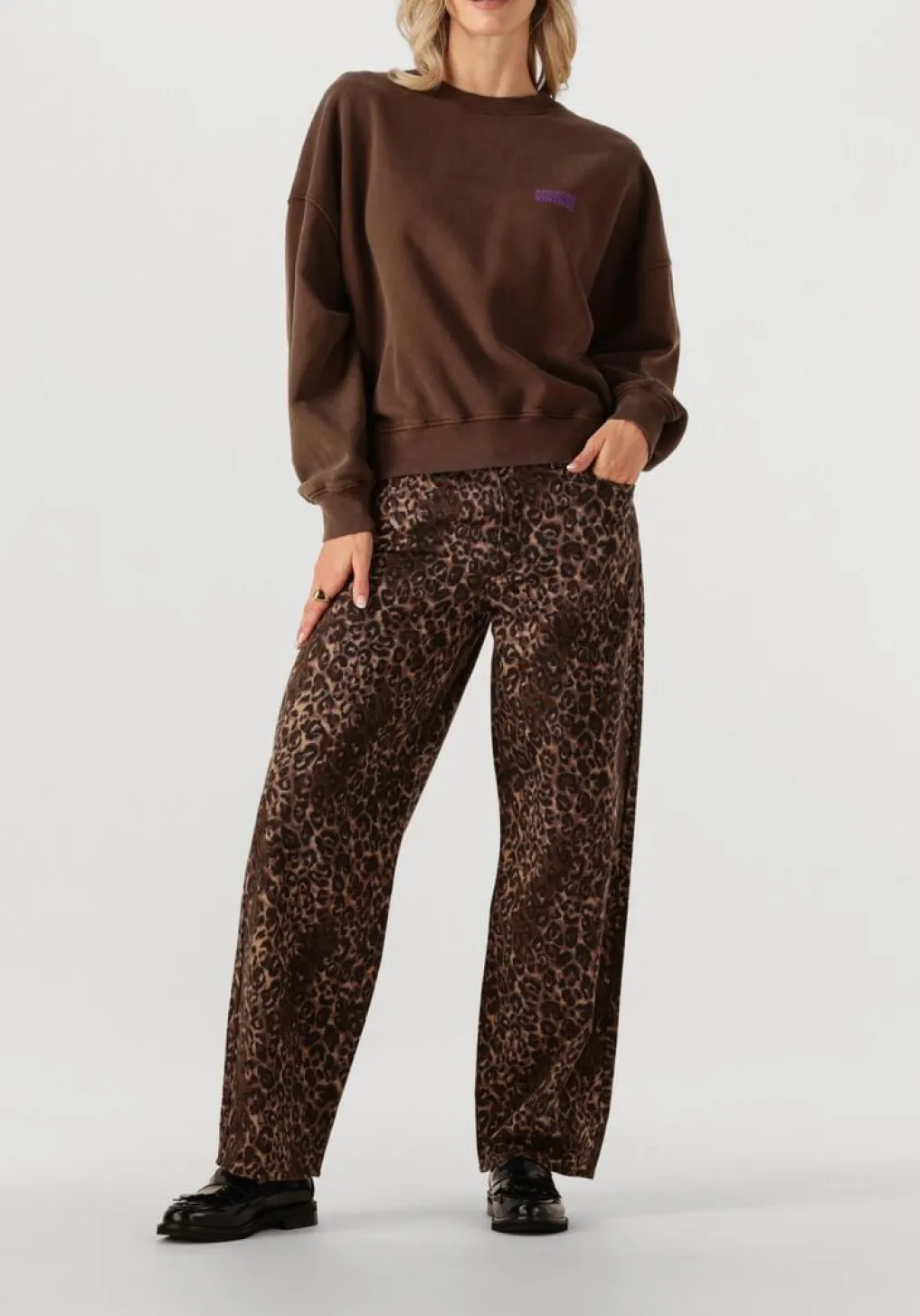 DAMES AMERICAN VINTAGE e trui plizzy