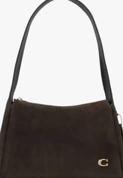DAMES COACH bruine schoudertas lola shoulder bag