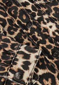 DAMES CO'COUTURE e blouses leocc denim crop shirt