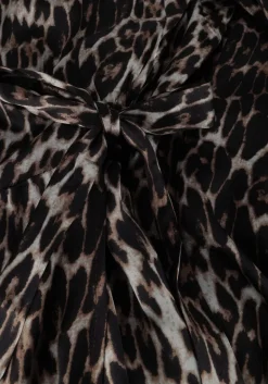 DAMES CO'COUTURE e midi jurk leo leo wrap dress