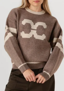 DAMES CO'COUTURE e trui row coco logo knit
