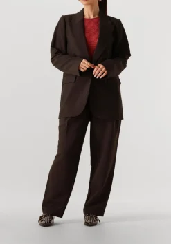 DAMES CO'COUTURE e wijde broek vola carrot pleat pant