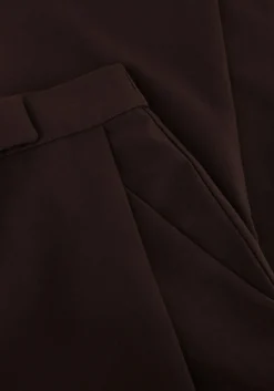 DAMES CO'COUTURE e wijde broek vola carrot pleat pant