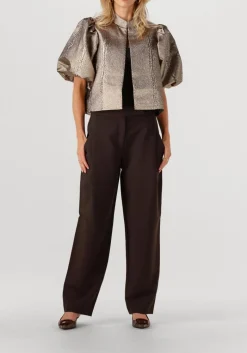 DAMES CO'COUTURE e wijde broek vola carrot pleat pant