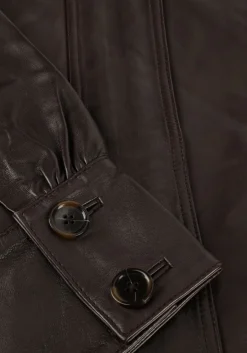 DAMES DANTE6 e leren jas kyrilo cropped leather jacket