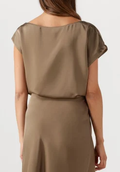 DAMES DANTE6 e top roam satin drapey top