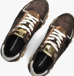 DAMES FLORIS VAN BOMMEL e lage sneakers sfw-10084 blokki