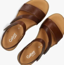 DAMES GABOR e platte sandalen 063