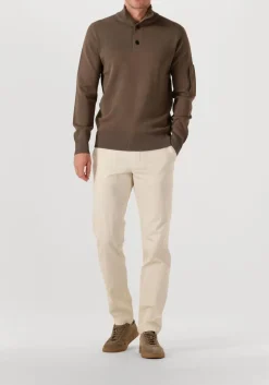 Heren GENTI e trui turtle 3 button ls