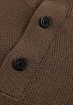 Heren GENTI e trui turtle 3 button ls