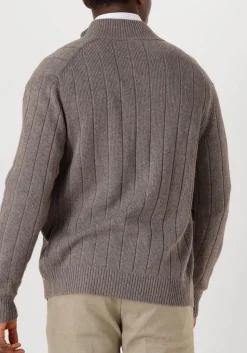 Heren GENTILUOMO e trui turtle button+zip ls