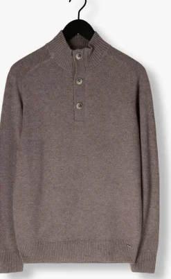 Heren GENTILUOMO e trui turtle button+zip ls