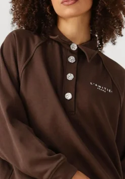 DAMES HAUTE L'AMITIÉ e haute l'amitié sweater polo logo sweat