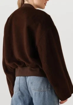 DAMES HERSKIND e jassen monica wool bomber jacket