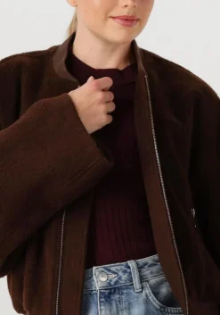 DAMES HERSKIND e jassen monica wool bomber jacket