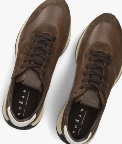 Heren HOGAN e lage sneakers h601 allacciato h patch