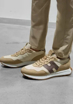 Heren HOGAN e lage sneakers h601 allacciato