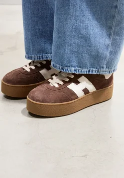 DAMES HOGAN e lage sneakers h681 allacciato h