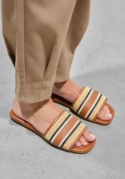 DAMES HOGAN e slippers h685 sandalo nastro