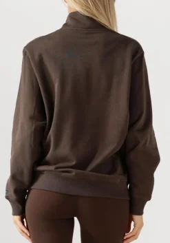 DAMES MERCER AMSTERDAM e sweater the mercer quarter zip contrast