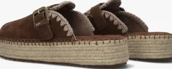 DAMES MOU e instappers jute clog plain sue