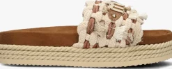 DAMES MOU e slippers monoband rope sandal fringes