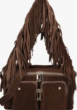 DAMES NÚNOO e núnoo schoudertas ellie fringe suède