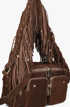 DAMES NÚNOO e núnoo schoudertas ellie fringe suède