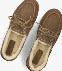 DAMES POSA e loafers deck loafer shearling