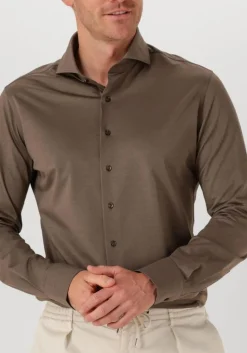 Heren PROFUOMO e klassiek overhemd shirt x-cutaway sf japanese knitted