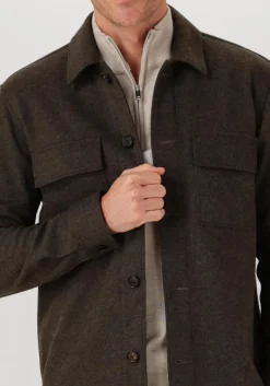 Heren PROFUOMO e overshirt overshirt cutaway knitted