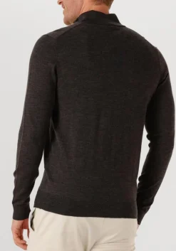Heren PROFUOMO e trui pullover half zip merino