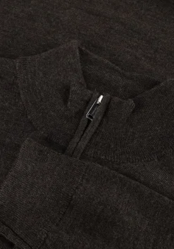 Heren PROFUOMO e trui pullover half zip merino