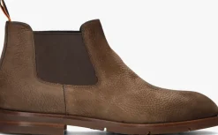 Heren SANTONI e chelsea boots nub grain chelsea boot