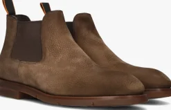Heren SANTONI e chelsea boots nub grain chelsea boot