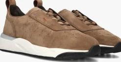 Heren SANTONI e lage sneakers sue unlined runner