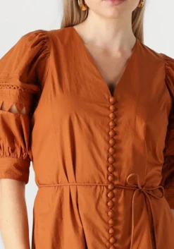 DAMES SCARLETT POPPIES e midi jurk fleuretta midi dress