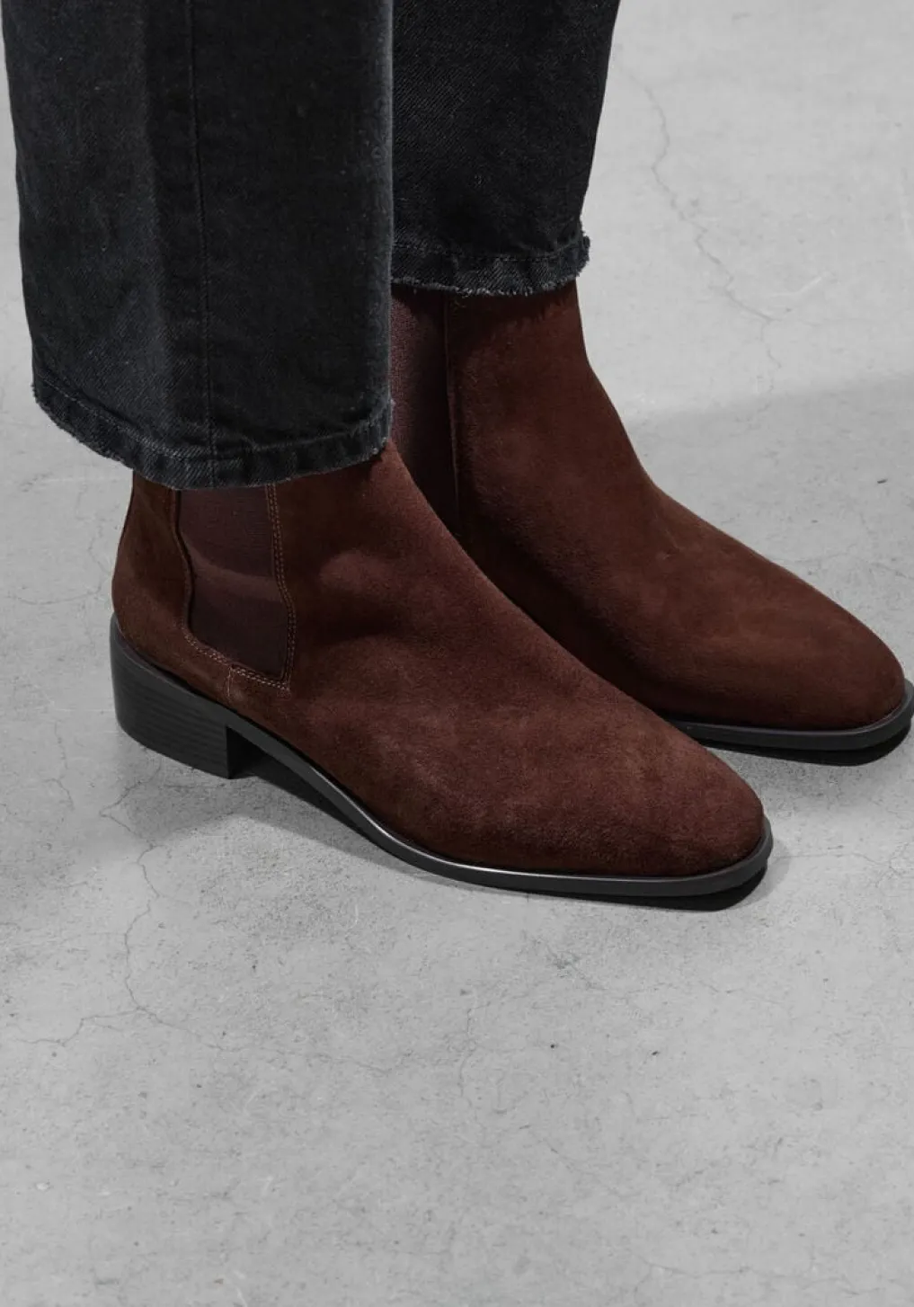 DAMES STEFANO LAURAN e chelsea boots botin plano