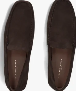 Heren STEFANO LAURAN e mocassins 2 gesp bio slipper