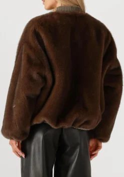 DAMES STUDIO AR e faux fur jas etta