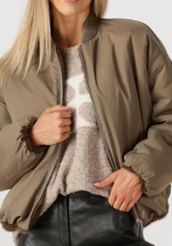 DAMES STUDIO AR e faux fur jas etta