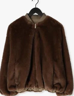 DAMES STUDIO AR e faux fur jas etta