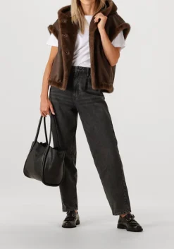 DAMES STUDIO AR e faux fur jas olena