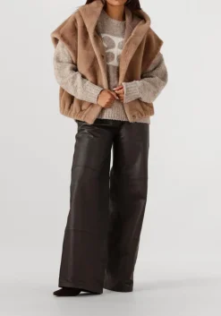 DAMES STUDIO AR e faux fur jas olena