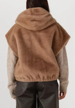 DAMES STUDIO AR e faux fur jas olena