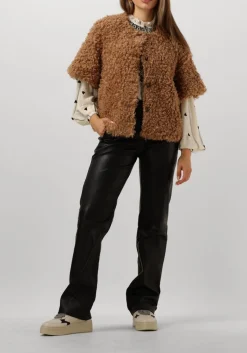 DAMES SUMMUM e gilet jacket faux fur