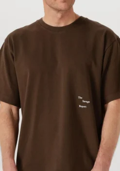 Heren THE SAVAGE REPORT e t-shirt tsr logo bar