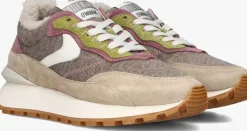 DAMES VOILE BLANCHE e lage sneakers qwark hype